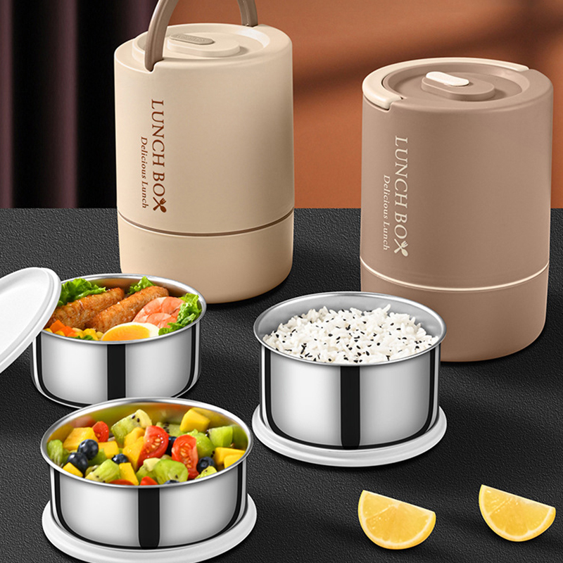 Meal Prep Bowl - 4'lü Taşınabilir Öğle Yemeği Kabı Seti