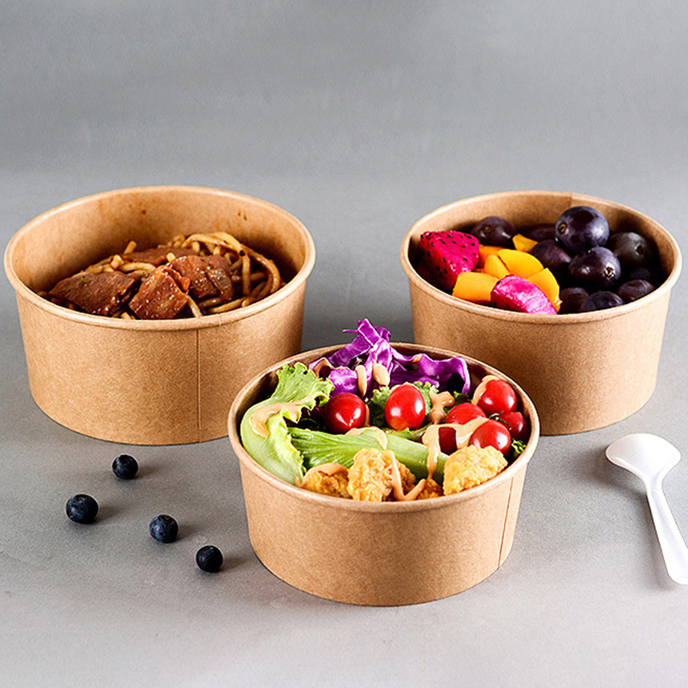 50 Adet Kraft Kağıt Gıda Kapla - Meal Prep Bowl incelemesi ve fiyatı
