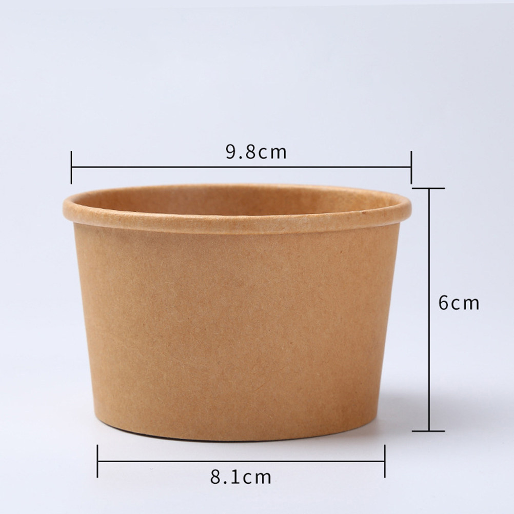 50 Adet Kraft Kağıt Gıda Kapla - Meal Prep Bowl incelemesi ve fiyatı
