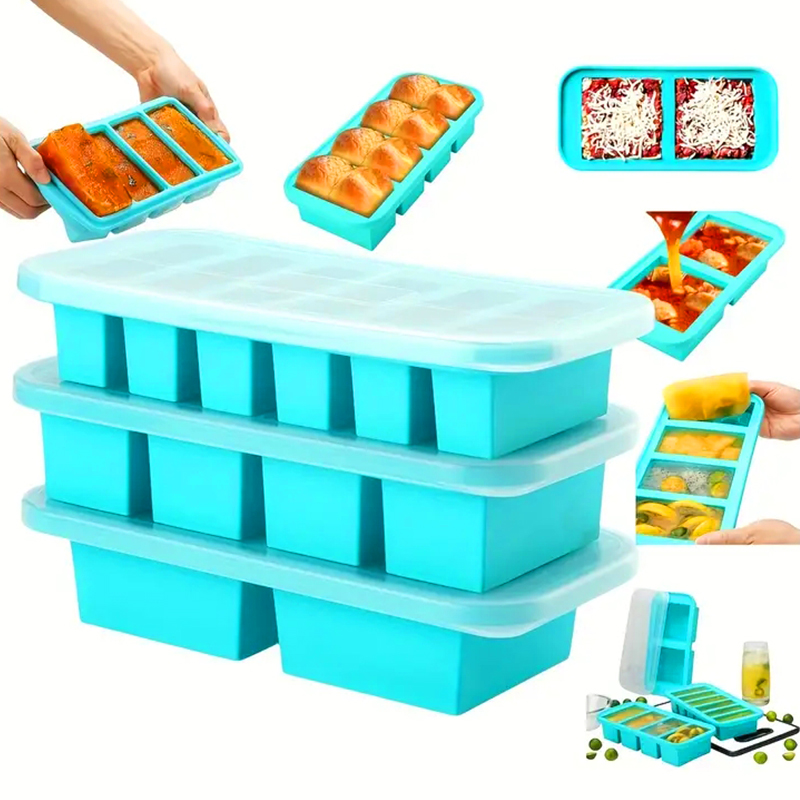 2 veya 3 parçalı silikon dondu - Meal Prep Or Prep Meal incelemesi ve fiyatı