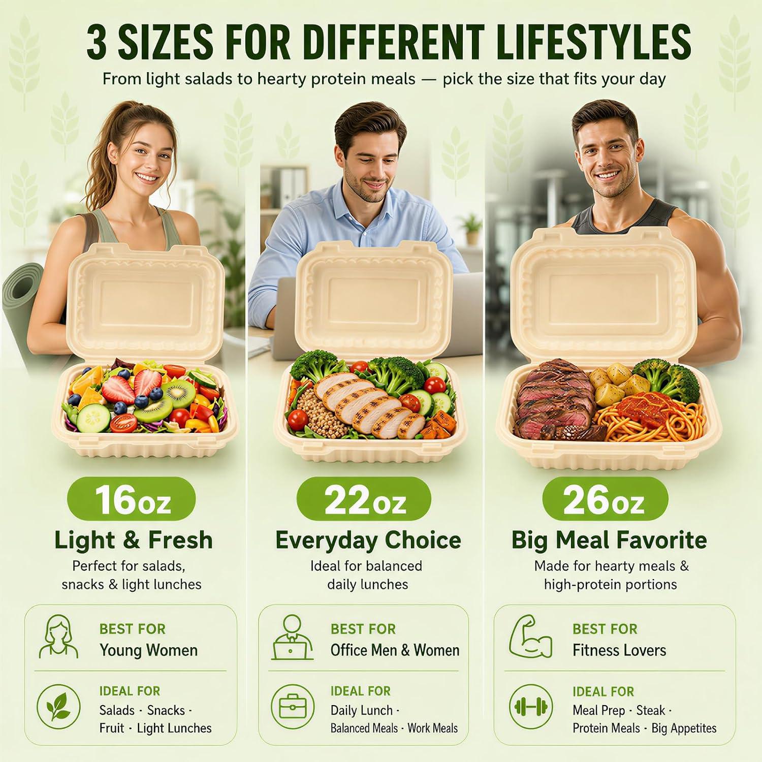50'li Paket 16oz (473ml) Deniz - Meal Prep With Rice incelemesi ve fiyatı