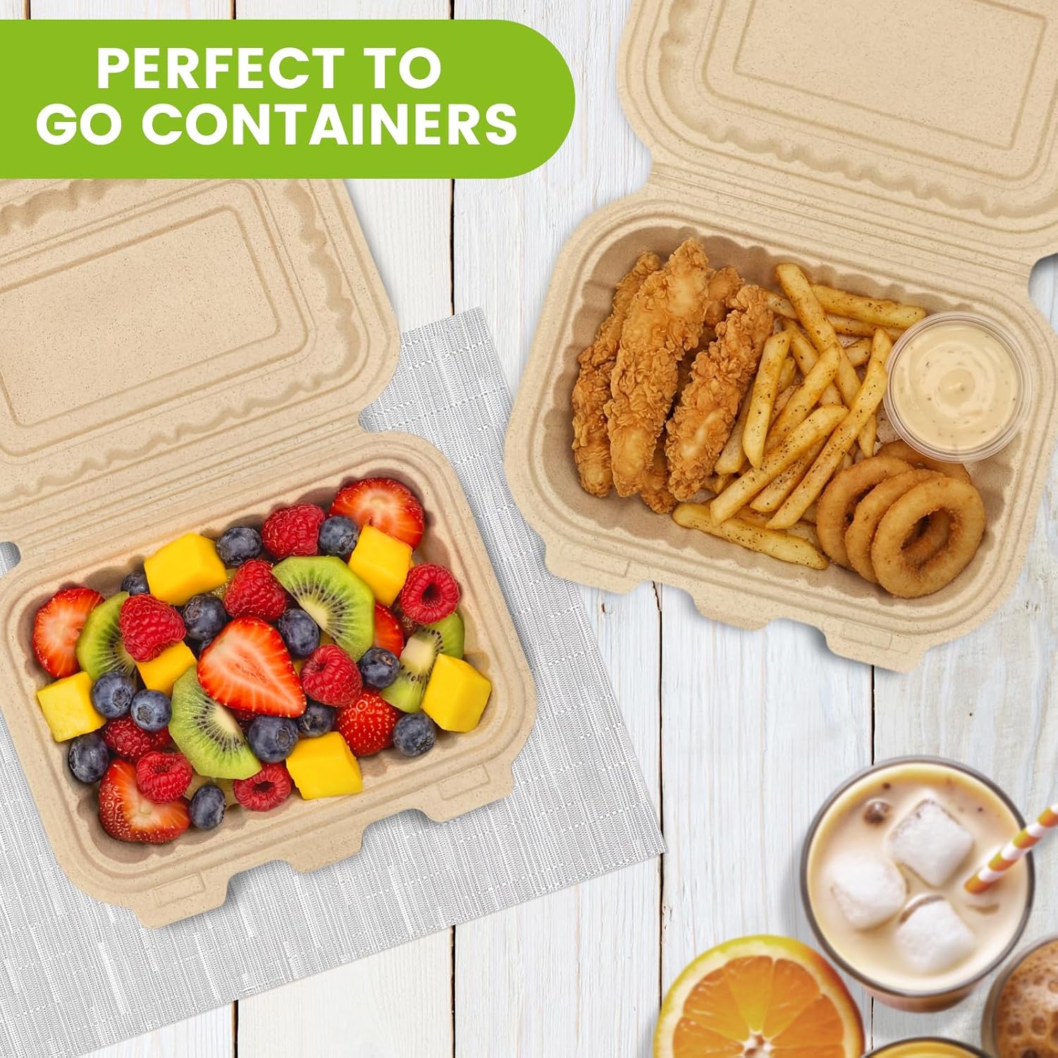 50'li Paket 16oz (473ml) Deniz - Meal Prep With Rice incelemesi ve fiyatı