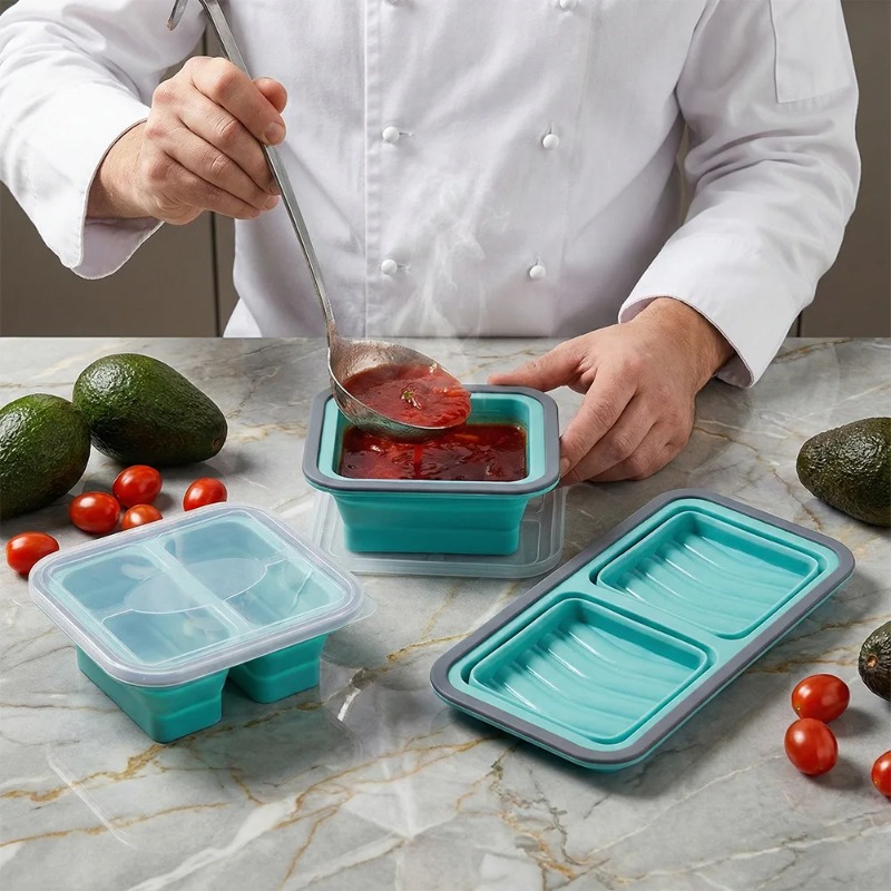 Kapaklı Dondurucu Tepsisi 2 ad - Meal Prep Template incelemesi ve fiyatı