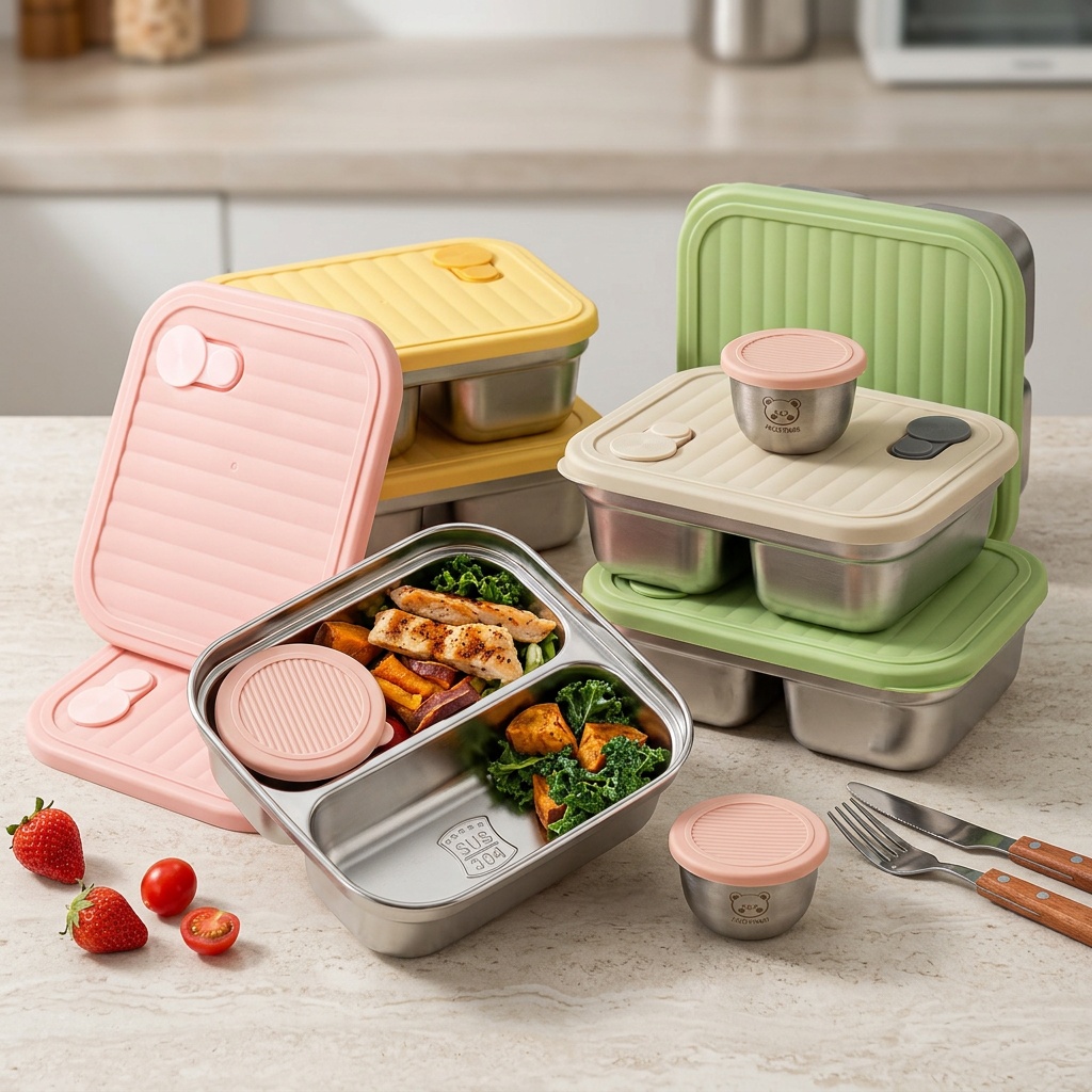 304 Paslanmaz Çelik Öğle Yemeğ - Meal Prep Bowl incelemesi ve fiyatı